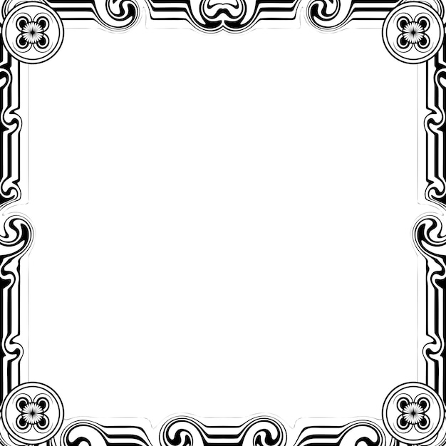 Ornament frames can be for wedding invitations, book covers or others