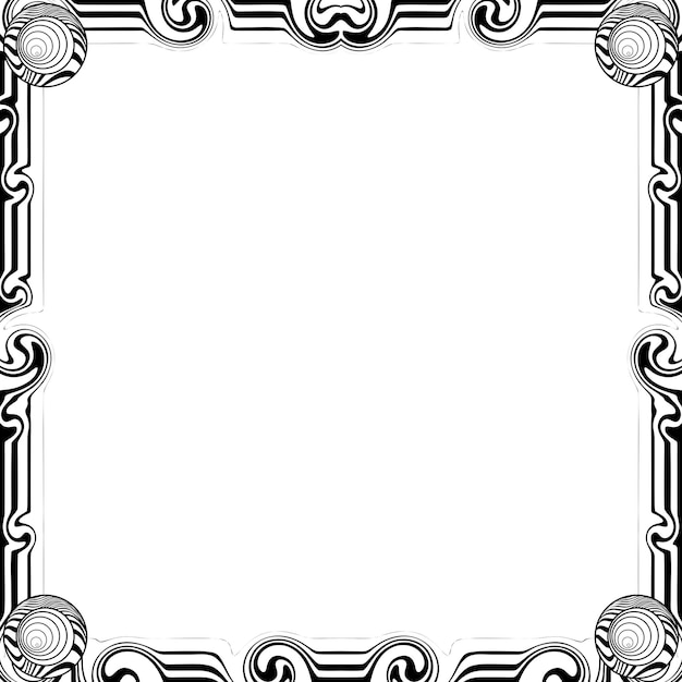 Ornament frames can be for wedding invitations, book covers or others