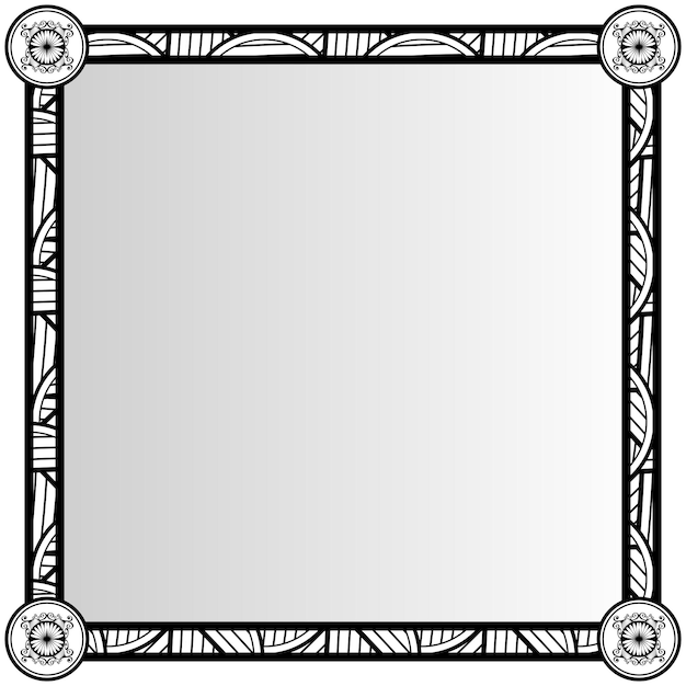 Ornament frames can be for wedding invitations, book covers or others