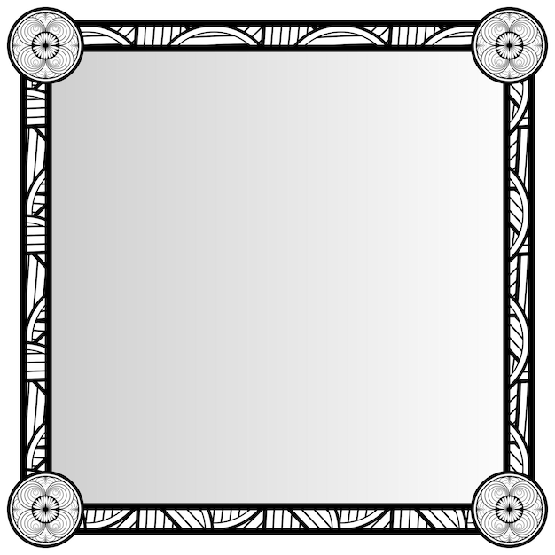 Ornament frames can be for wedding invitations, book covers or others