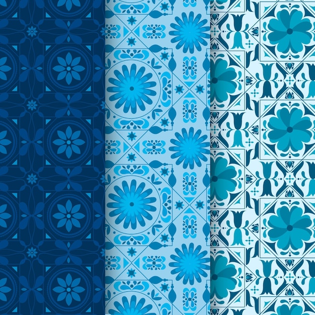 Ornamental arabic pattern collection