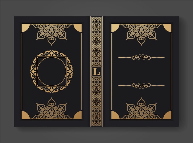 Ornamental book cover