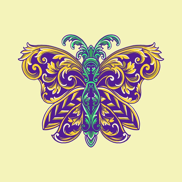 Ornamental butterfly