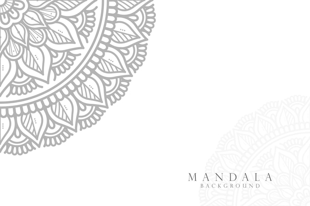 Ornamental Mandala Design Background