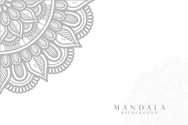 Ornamental Mandala Design Background