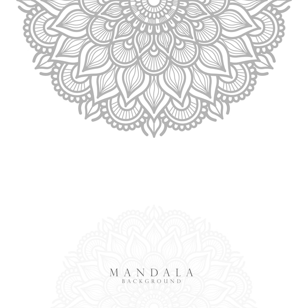 Ornamental Mandala Design Background