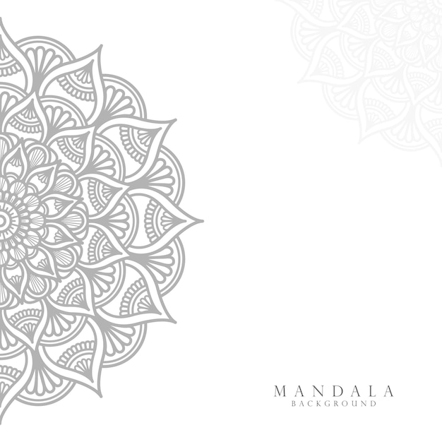 Ornamental Mandala Design Background