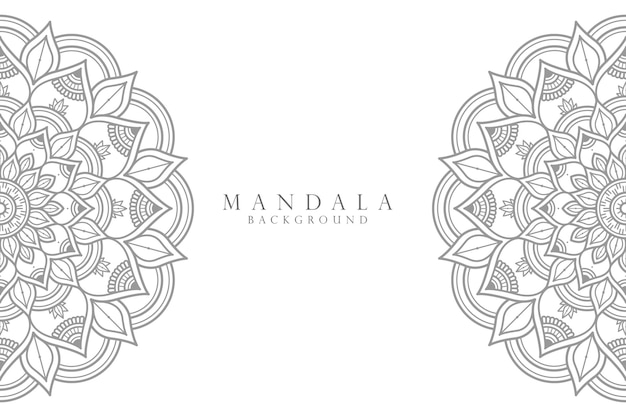 Ornamental Mandala Design Background