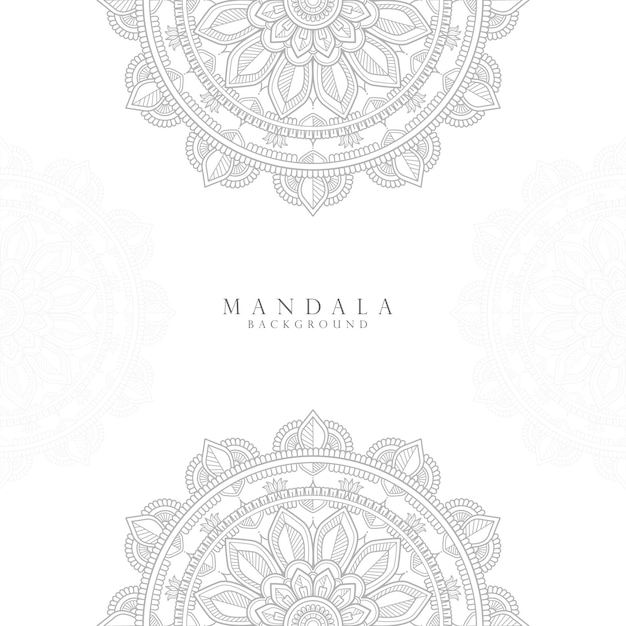 Ornamental Mandala Design Background