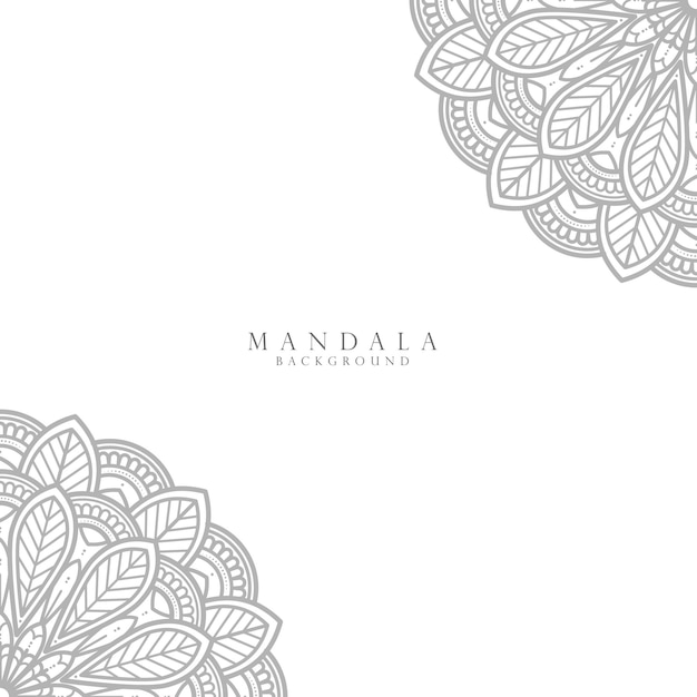 Ornamental Mandala Design Background