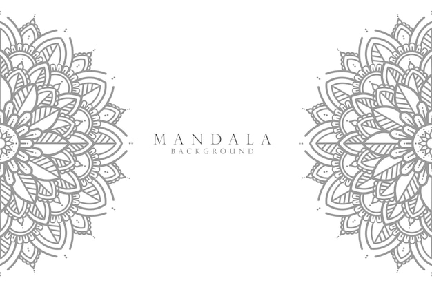 Ornamental Mandala Design Background