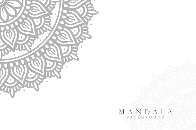 Ornamental Mandala Design Background