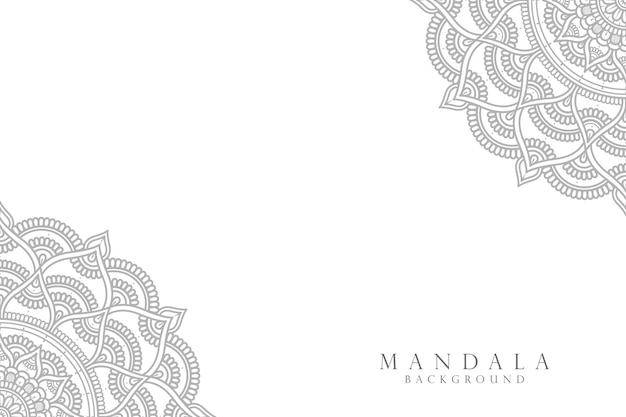 Ornamental Mandala Design Background