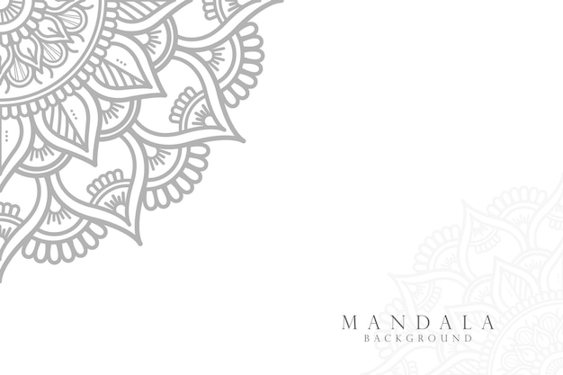 Ornamental Mandala Design Background