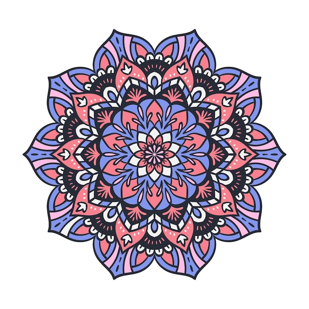 Ornamental mandala design