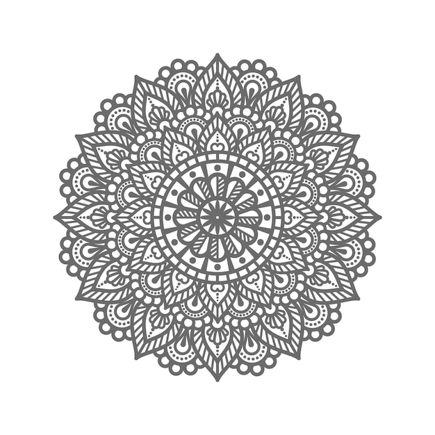 Ornamental mandala design