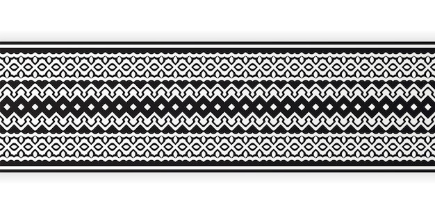 ornamental pattern border Design Template