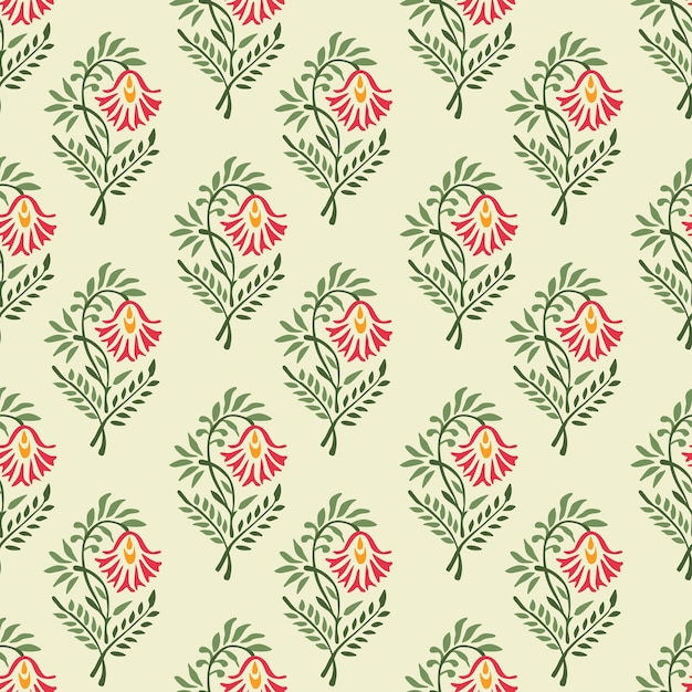 ORNAMENTAL SEAMLESS PATTERN IN  EDITABLE VECTOR FILE