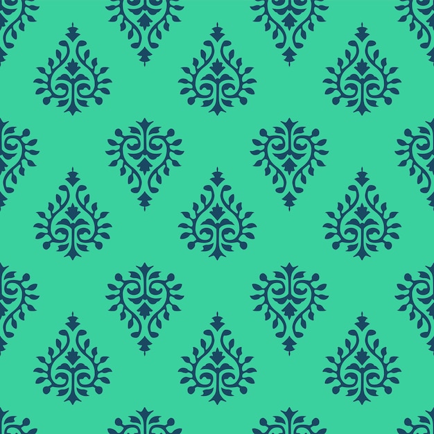 ORNAMENTAL SEAMLESS PATTERN IN EDITABLE VECTOR FILE