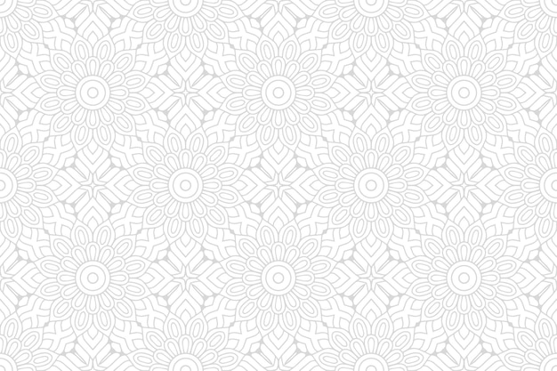 Ornamental seamless pattern.