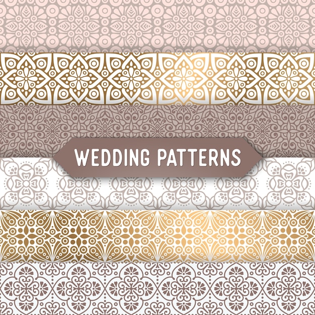 Ornamental wedding patterns