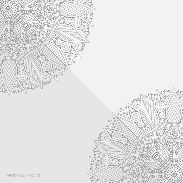 Ornate floral seamless texture, endless pattern