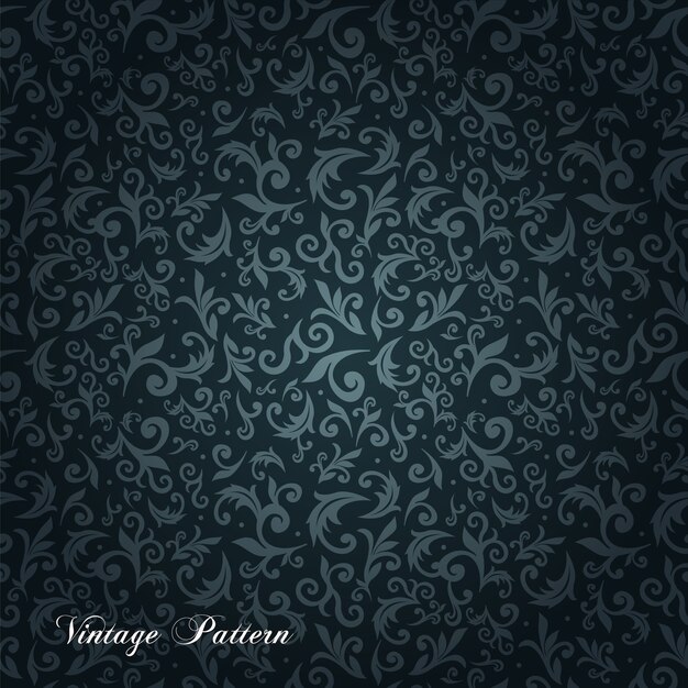 Vector ornate floral seamless texture.