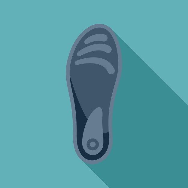 Vector orthopedic insole providing arch support for comfortable walking experience