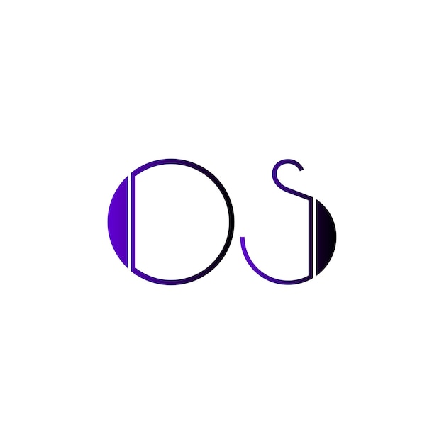 os monogram logo design