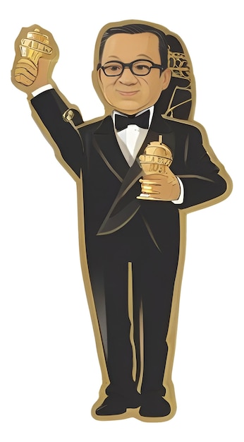 Oscar Vector Illustration