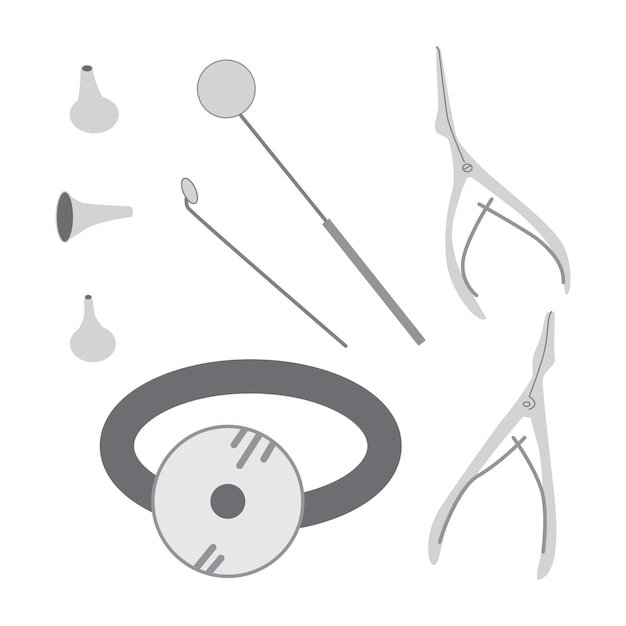 Otolaryngologist's tools