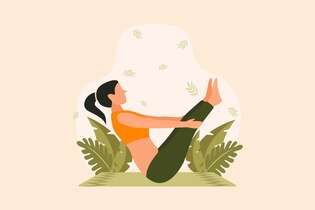 Yoga illustrations