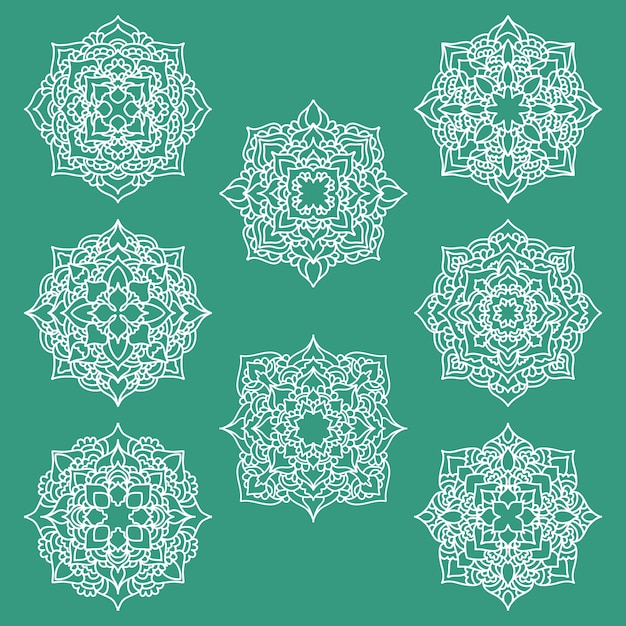 Outline mandala