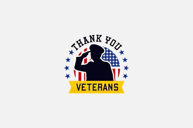 Outstanding Veteran's Day Vectors.Logo ,badge, stamp veterans day