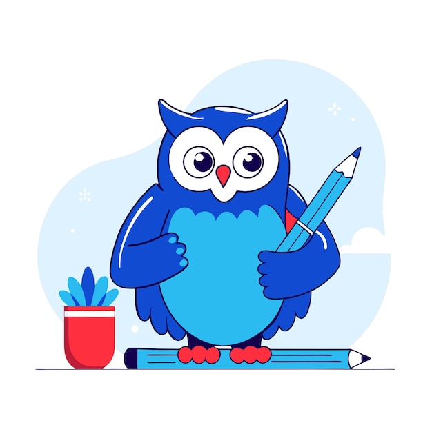 Owl bird Illustration