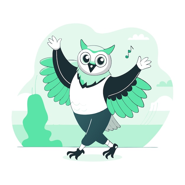 Owl bird Illustration