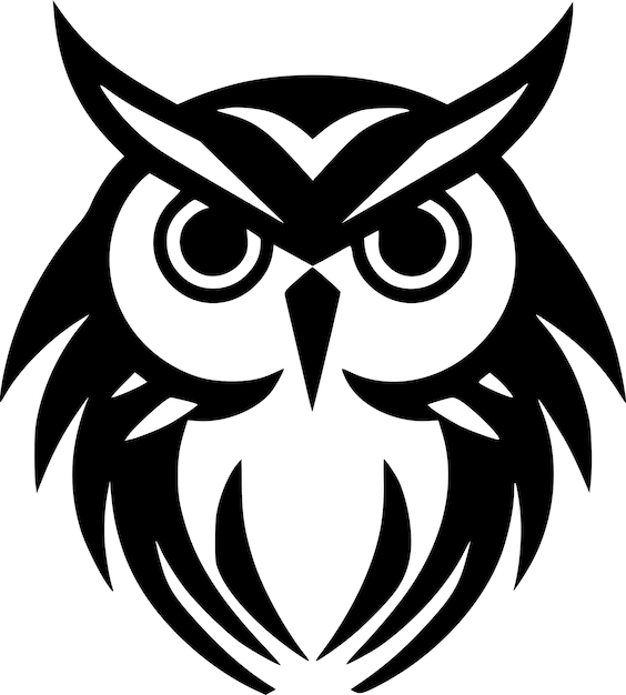 Owl High Quality Vector Logo Vector illustration ideal for Tshirt graphic