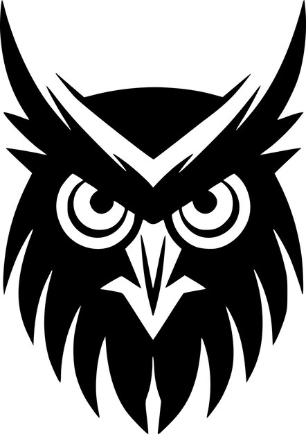 Owl High Quality Vector Logo Vector illustration ideal for Tshirt graphic