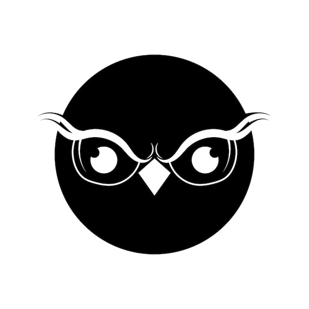 Owl icon vector illustration template design