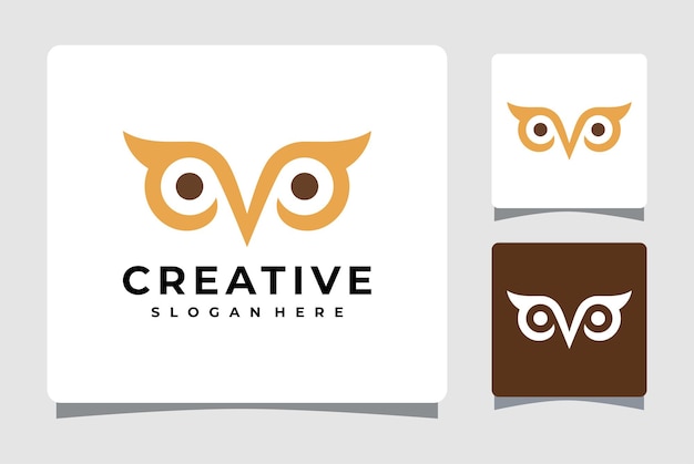 Owl Logo Template Design Inspiration