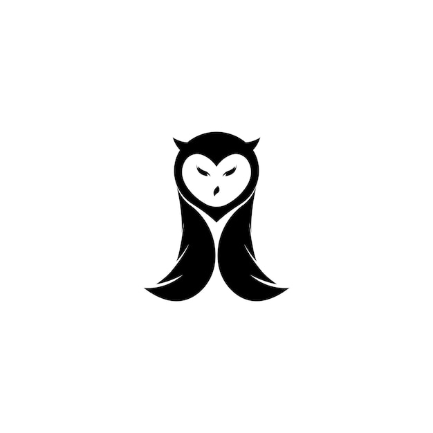 Owl logo template vector icon design