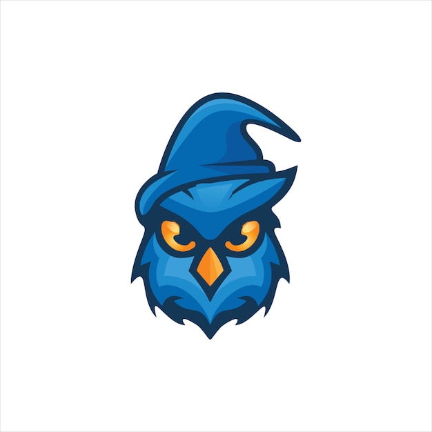 owl logo vector