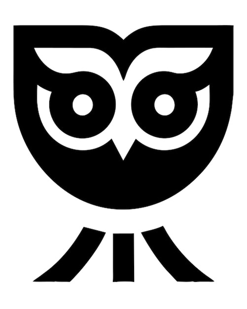 Vector owl logo