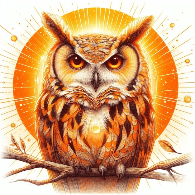 Owl vector illustration