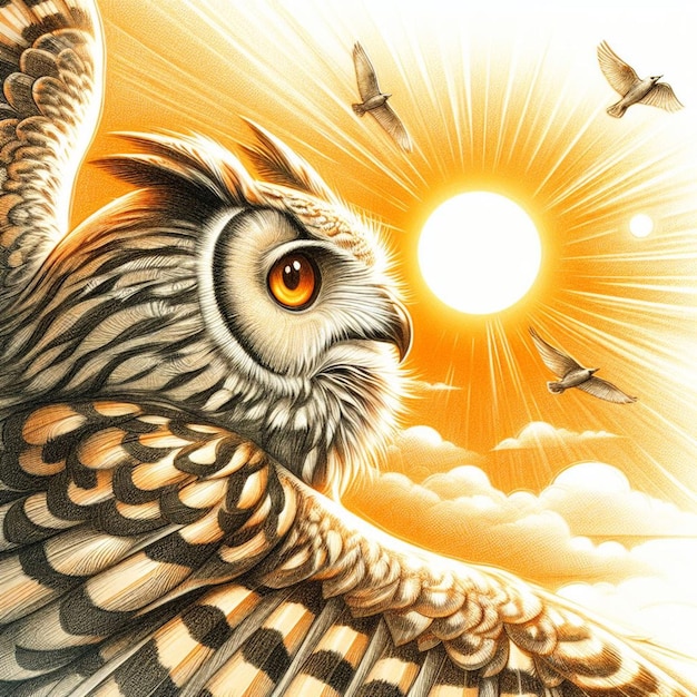 Owl vector illustration