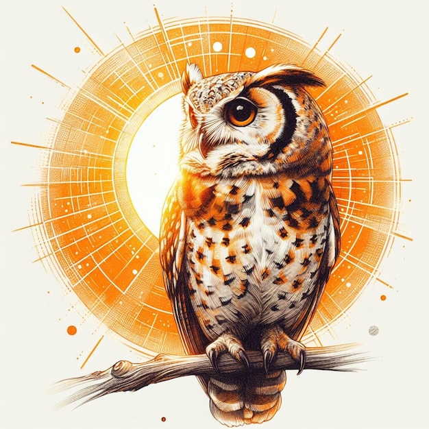 Owl vector illustration