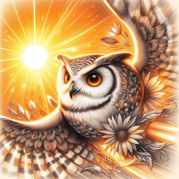 Owl vector illustration