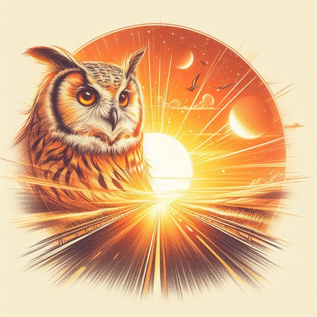 Owl vector illustration