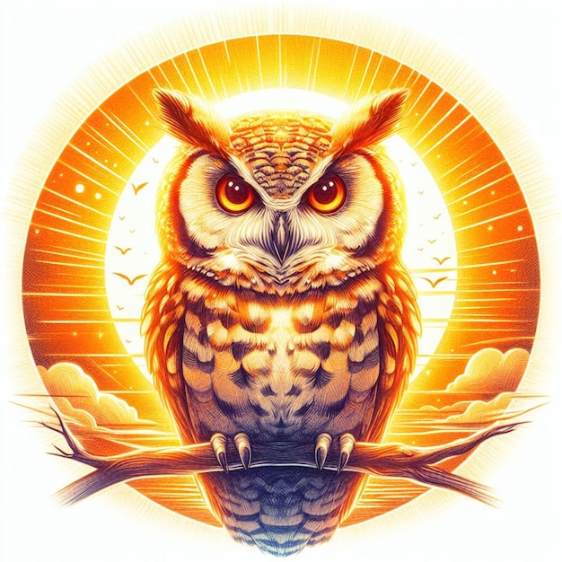 Owl vector illustration