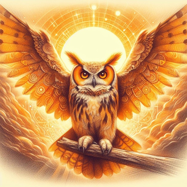 Owl vector illustration